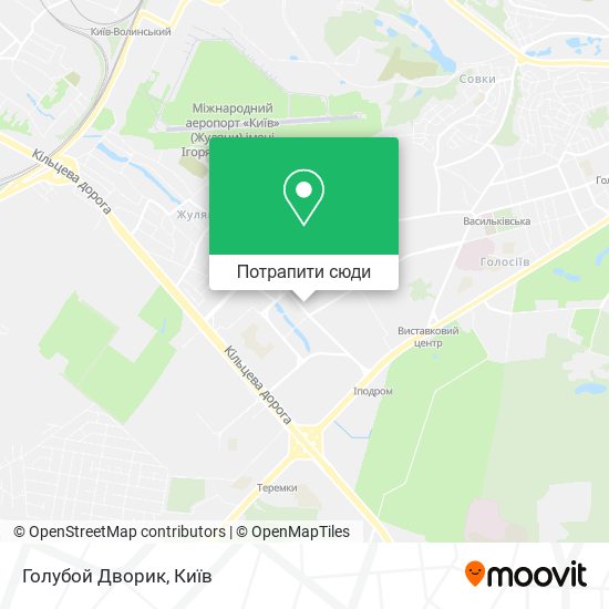 Карта Голубой Дворик