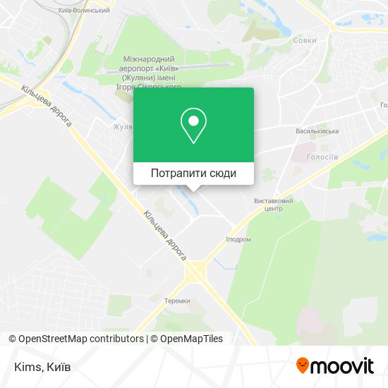 Карта Kims