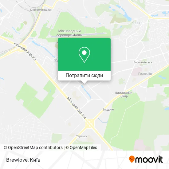 Карта Brewlove