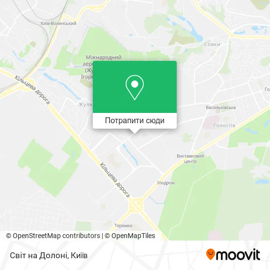 Карта Світ на Долоні