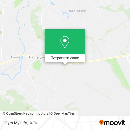 Карта Gym My Life