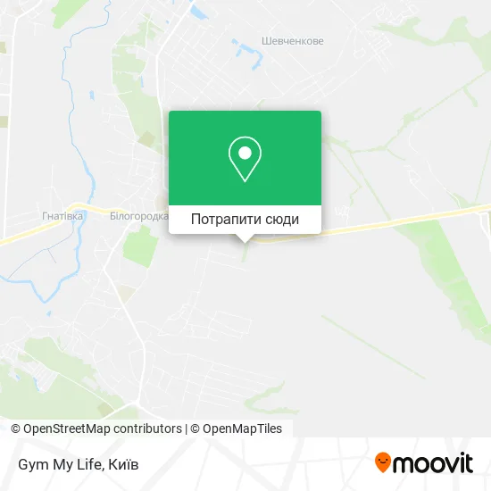 Карта Gym My Life
