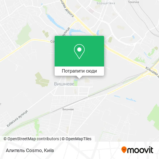 Карта Алитель Cosmo