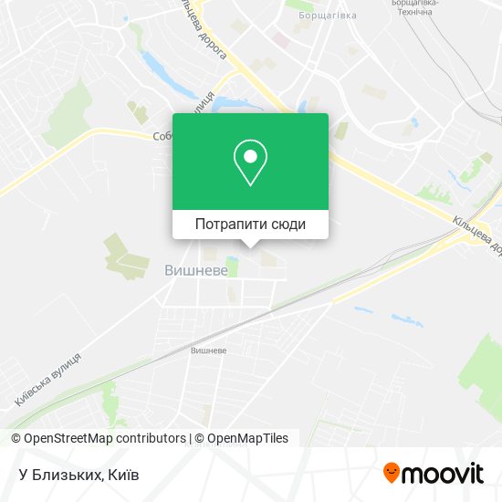 Карта У Близьких