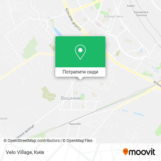 Карта Velo Village