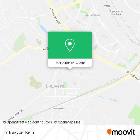 Карта У Викуси