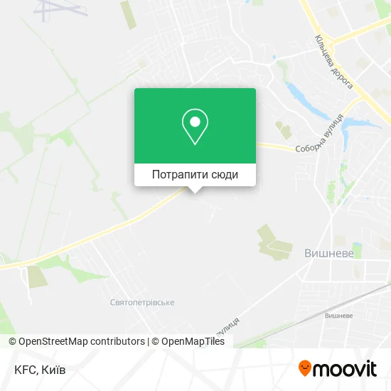 Карта KFC