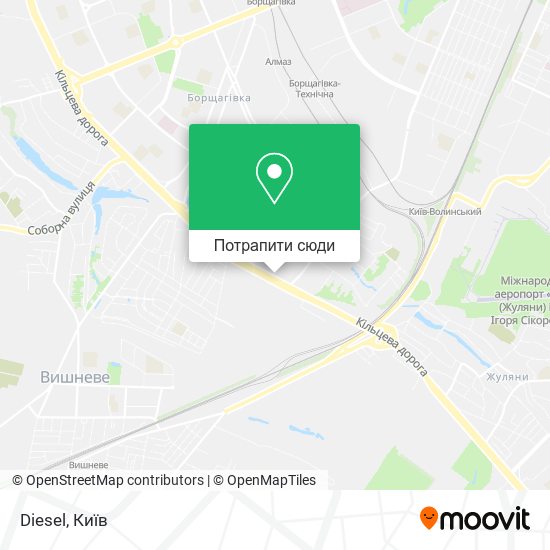Карта Diesel