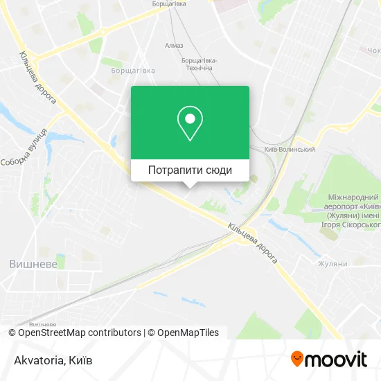 Карта Akvatoria