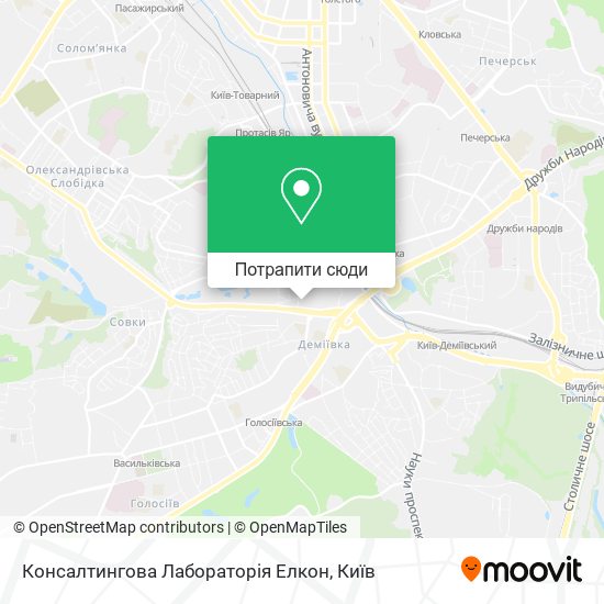 Карта Консалтингова Лабораторія Елкон