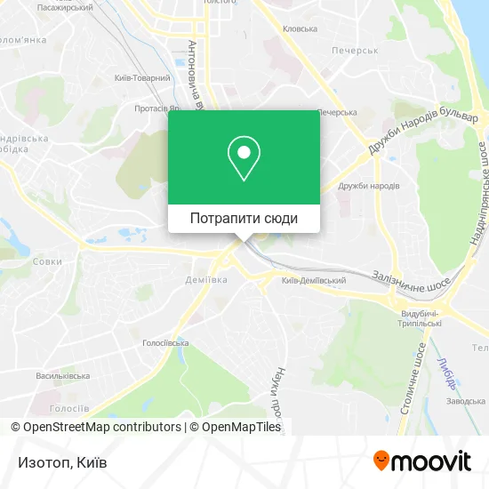 Карта Изотоп