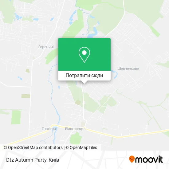 Карта Dtz Autumn Party