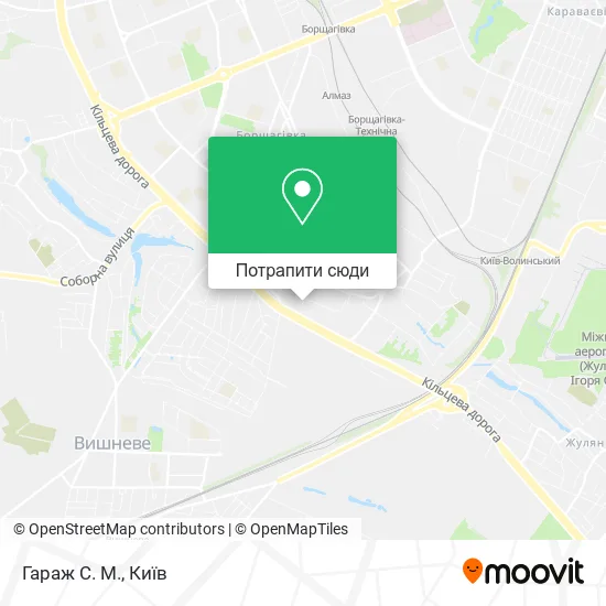 Карта Гараж С. М.