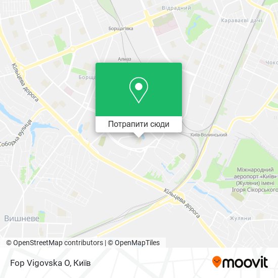 Карта Fop Vigovska O