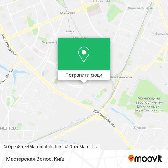 Карта Мастерская Волос