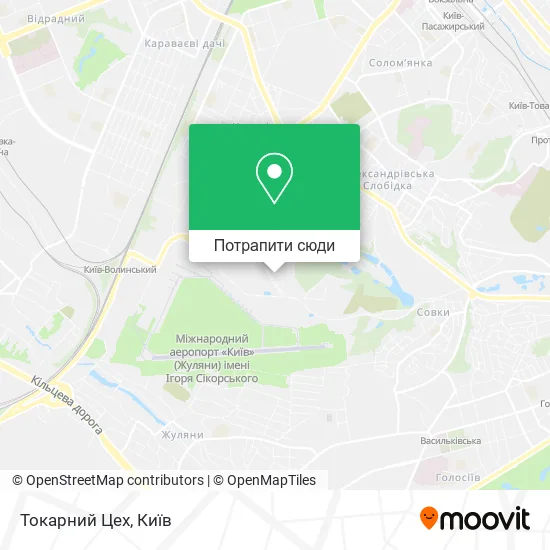 Карта Токарний Цех