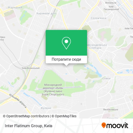 Карта Inter Flatinum Group