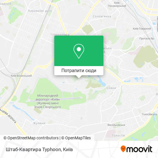 Карта Штаб-Квартира Typhoon
