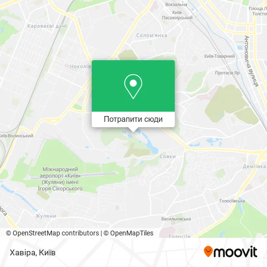 Карта Хавіра