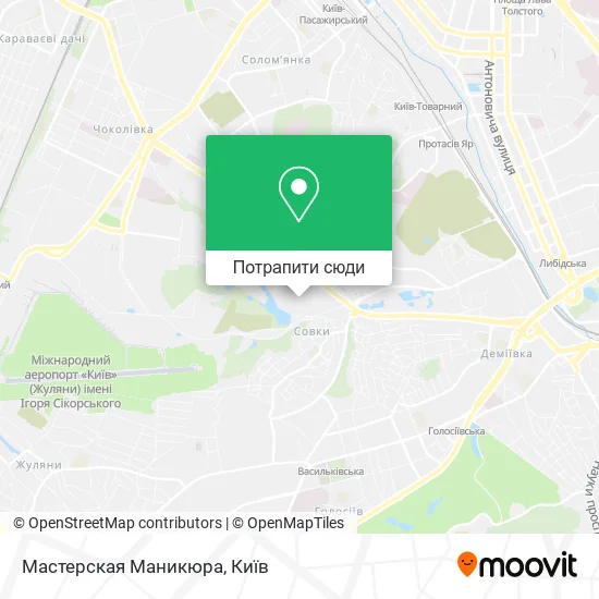 Карта Мастерская Маникюра