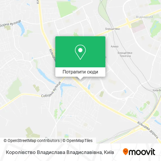 Карта Королівство Владислава Владиславівна