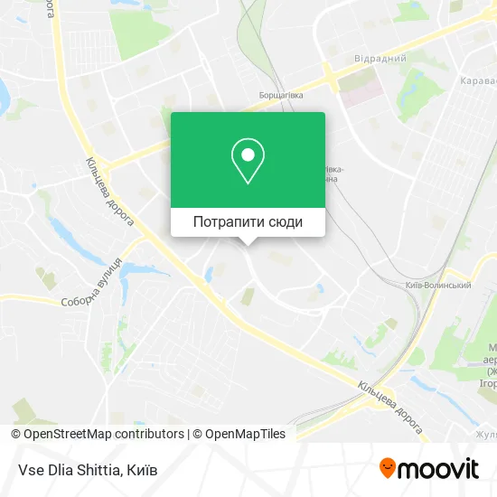 Карта Vse Dlia Shittia