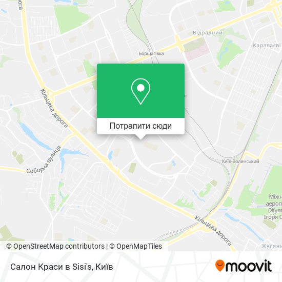 Карта Салон Краси в Sisi's