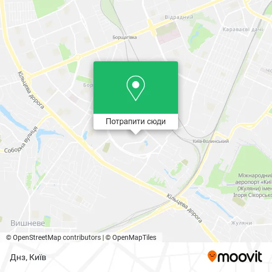 Карта Днз