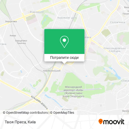 Карта Твоя Преса