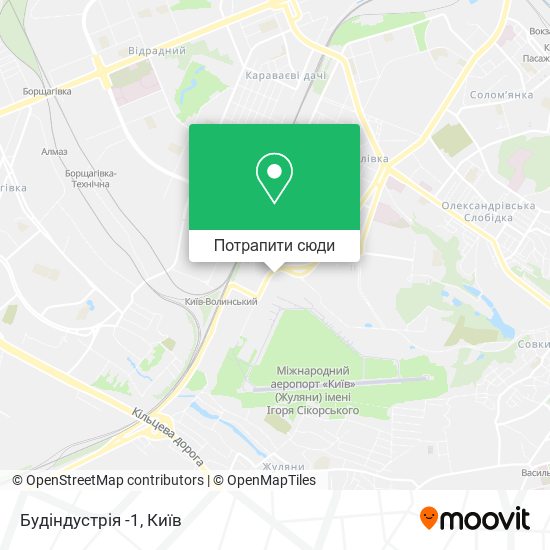 Карта Будіндустрія -1