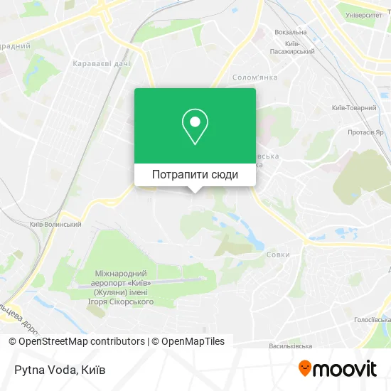 Карта Pytna Voda