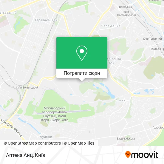 Карта Аптека Анц