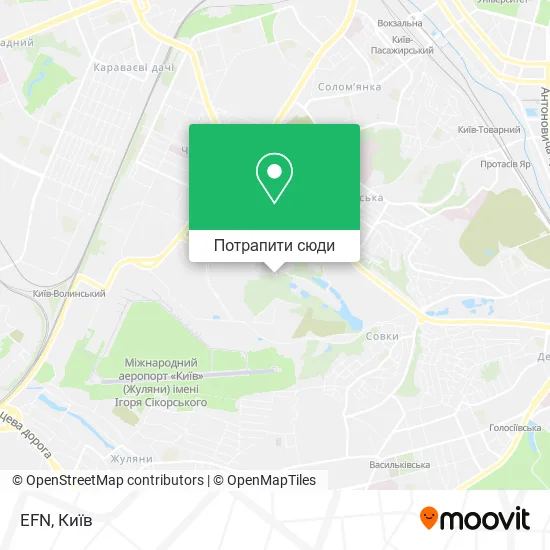 Карта EFN