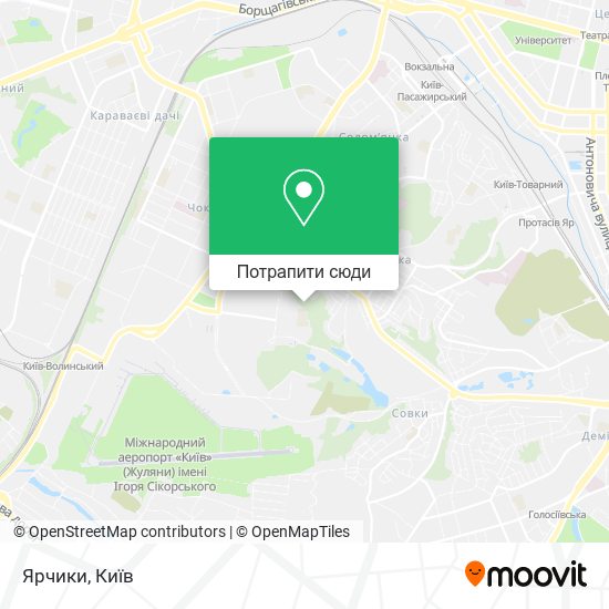 Карта Ярчики