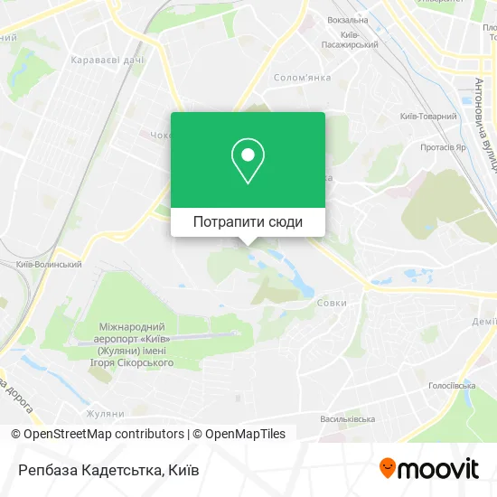Карта Репбаза Кадетсьтка