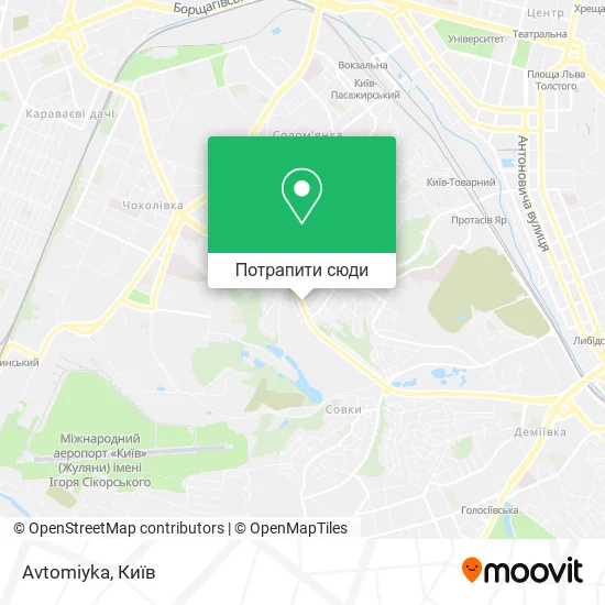 Карта Avtomiyka