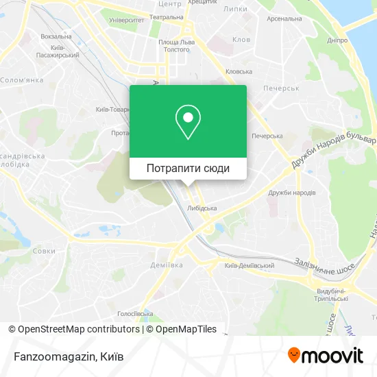 Карта Fanzoomagazin