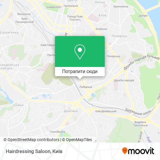 Карта Hairdressing Saloon