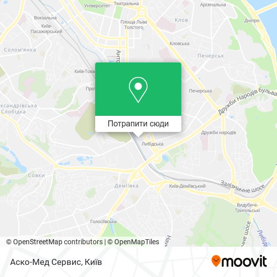 Карта Аско-Мед Сервис