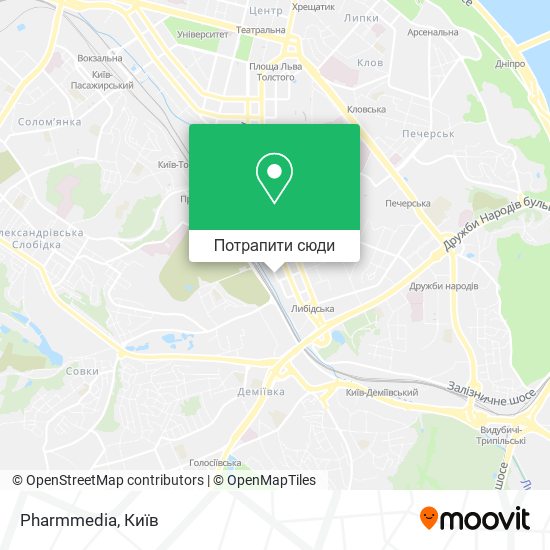 Карта Pharmmedia