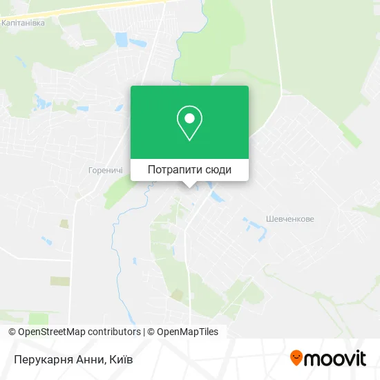 Карта Перукарня Анни