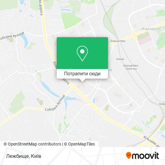 Карта Лежбище