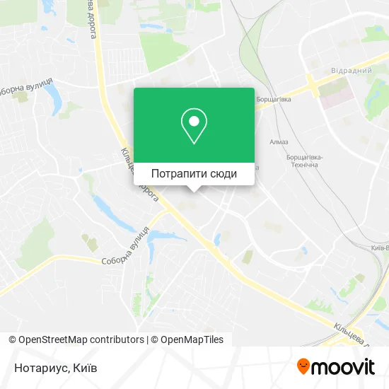Карта Нотариус