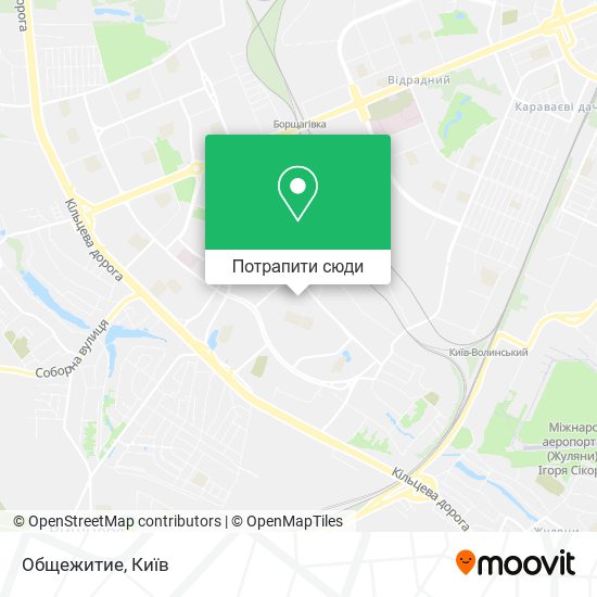 Карта Общежитие