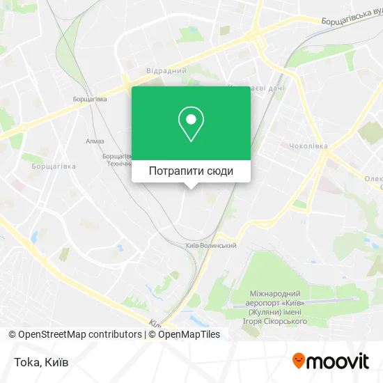Карта Toka