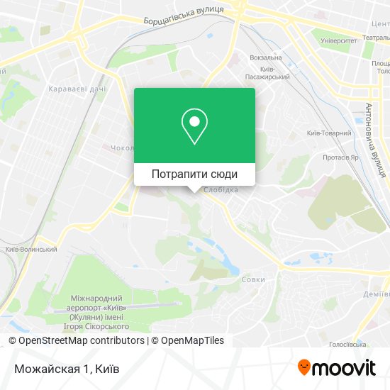 Карта Можайская 1