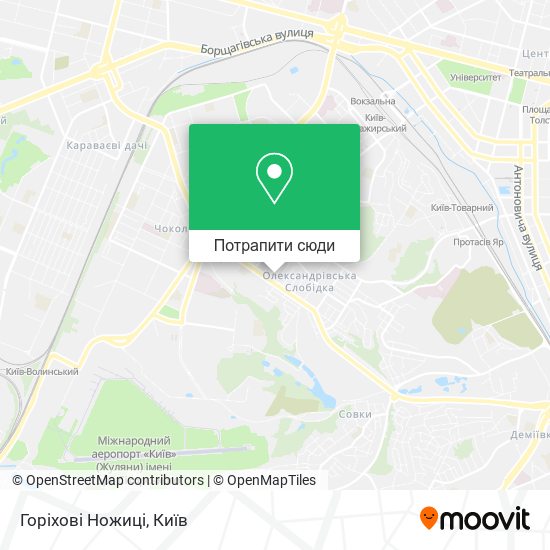 Карта Горіхові Ножиці
