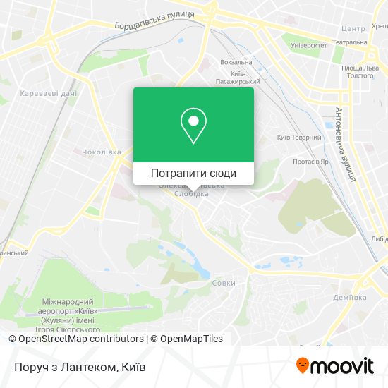 Карта Поруч з Лантеком