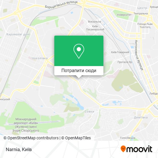 Карта Narnia