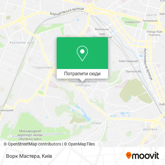 Карта Ворк Мастера